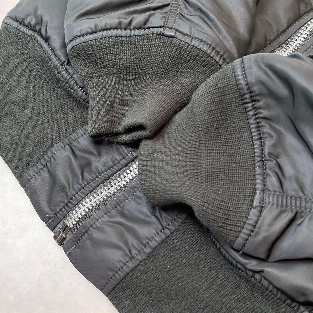 ALPHA INDUSTRIES MA-1 フライトジャケット ブラック L