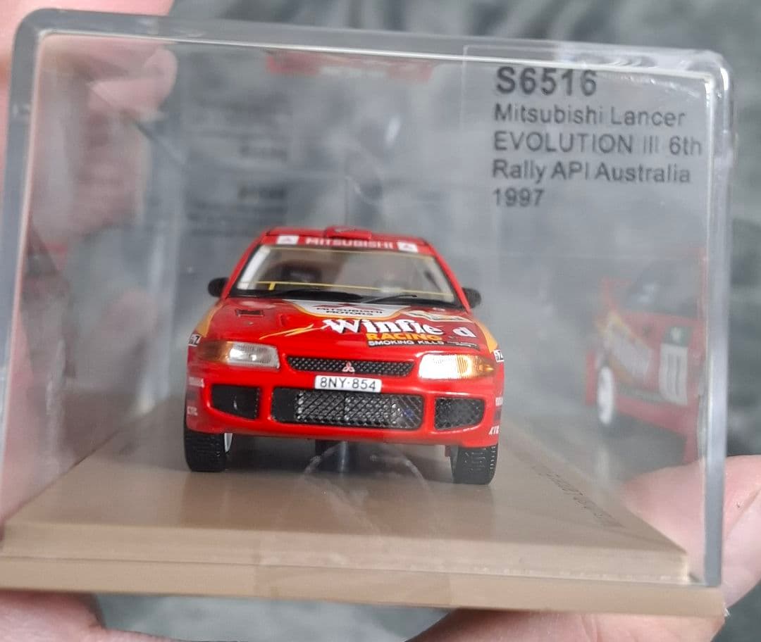 ミニカー Mitsubishi Lancer EVOIII Gr.N 1/43