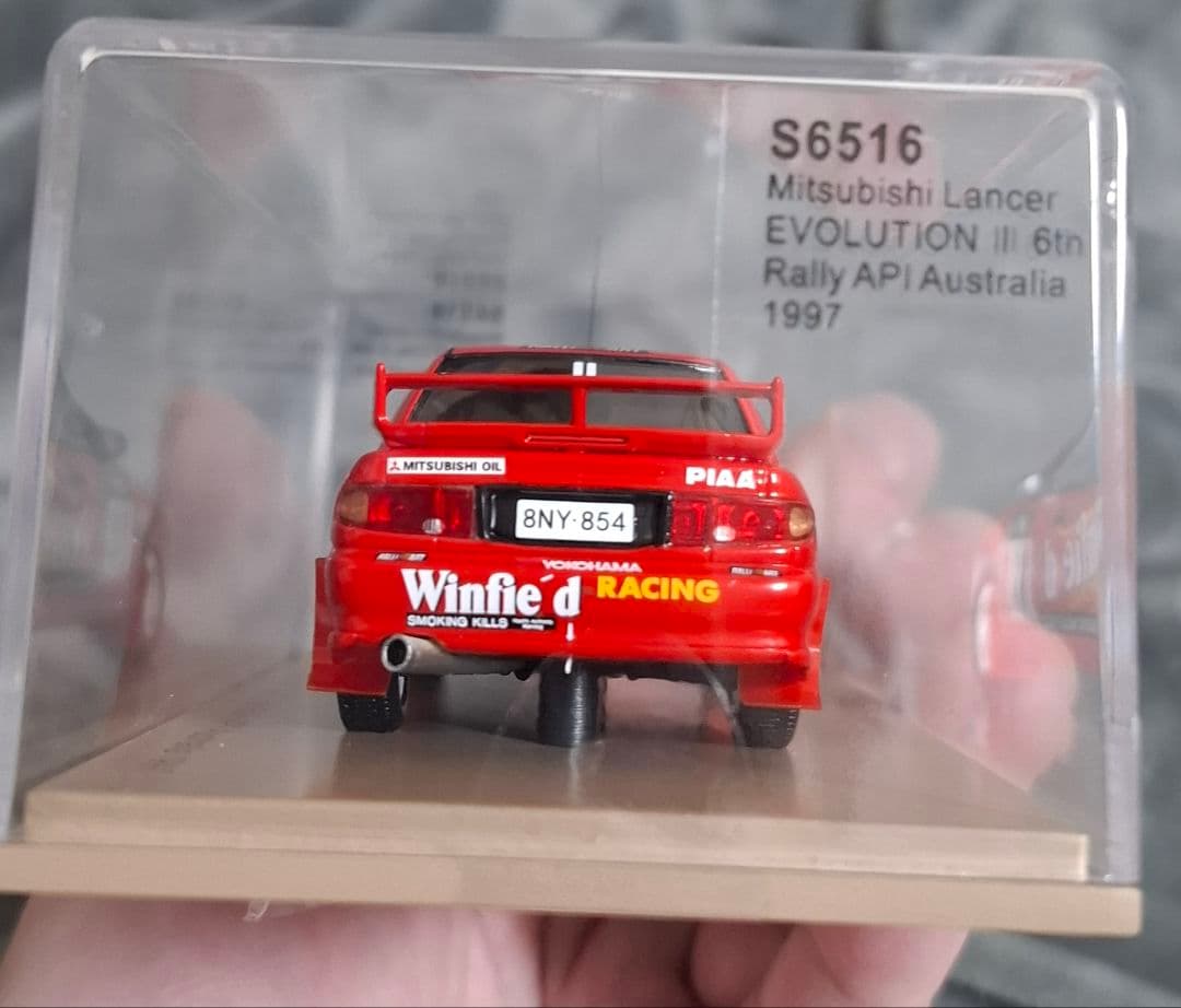 ミニカー Mitsubishi Lancer EVOIII Gr.N 1/43
