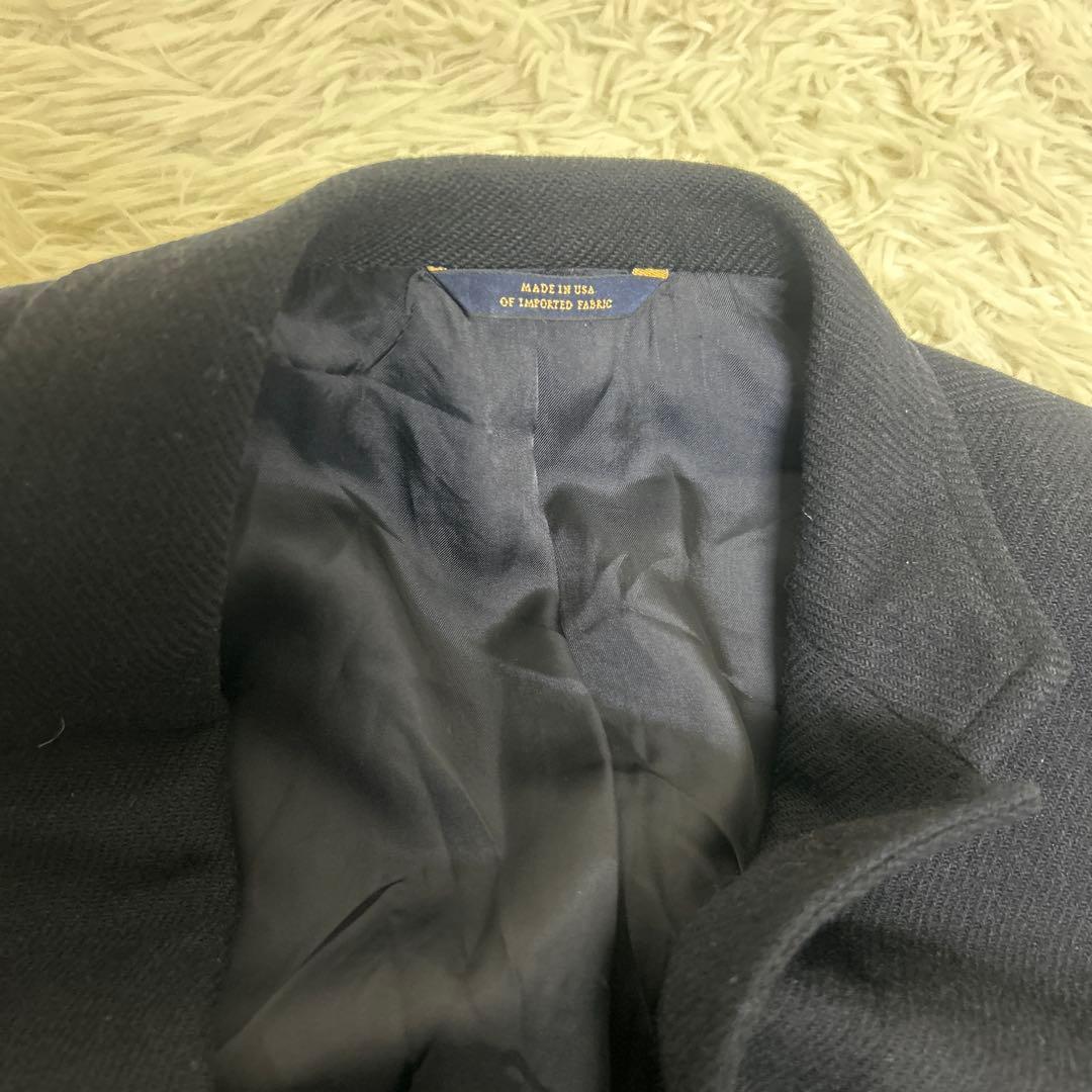 【美品】USA製　BROOKS BROTHERS ブレザー　紺　金ボタン　XL
