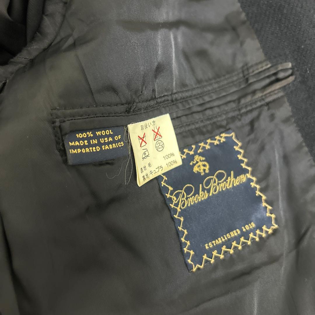 【美品】USA製　BROOKS BROTHERS ブレザー　紺　金ボタン　XL