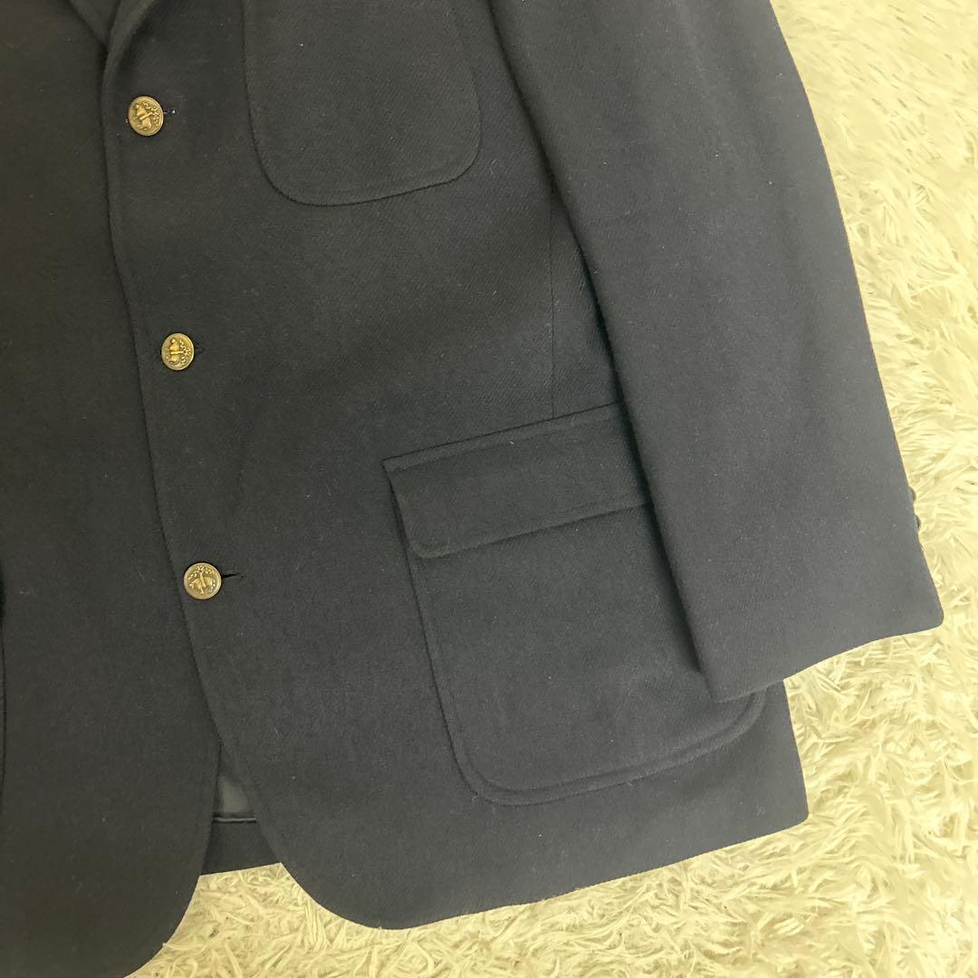 【美品】USA製　BROOKS BROTHERS ブレザー　紺　金ボタン　XL