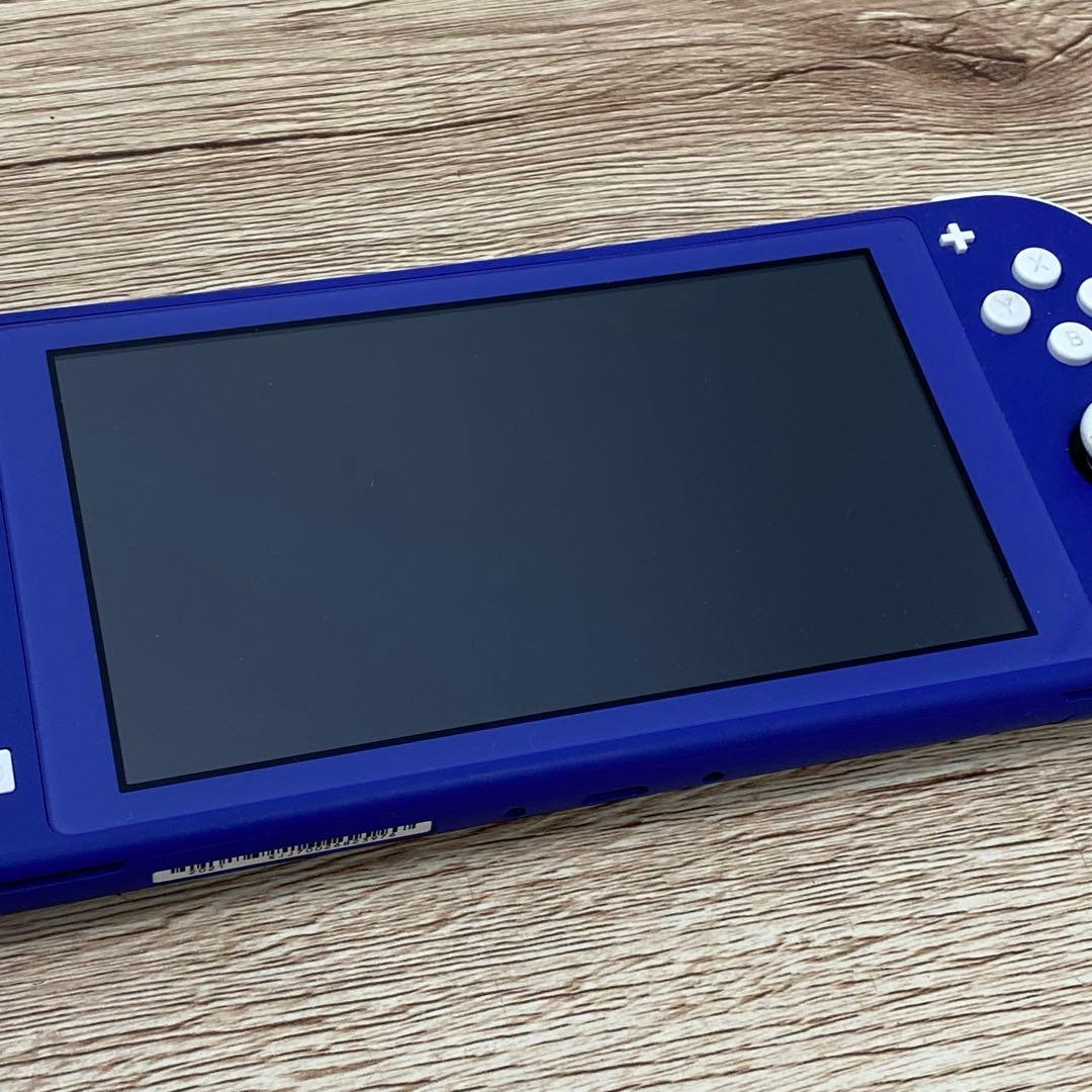 Nintendo switch Lite 本体 ブルー HDH-001 E189