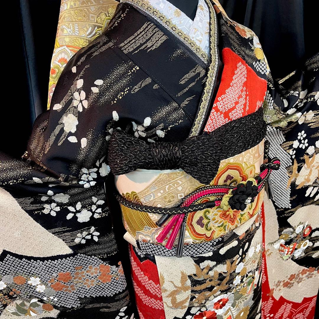 ◾️振袖フルセット■本手絞り■豪華刺繍■古典■振り袖■振袖一式◾️振袖セット