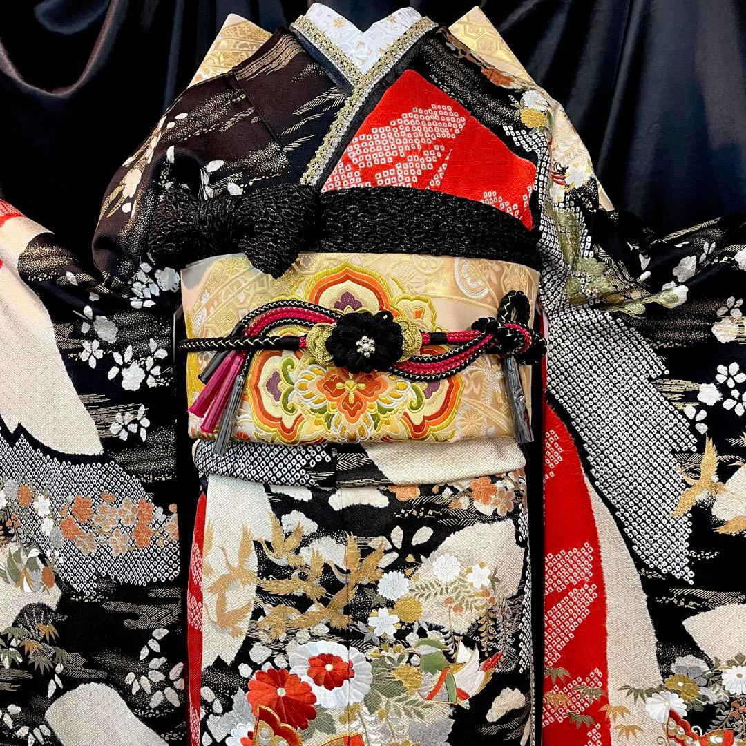 ◾️振袖フルセット■本手絞り■豪華刺繍■古典■振り袖■振袖一式◾️振袖セット