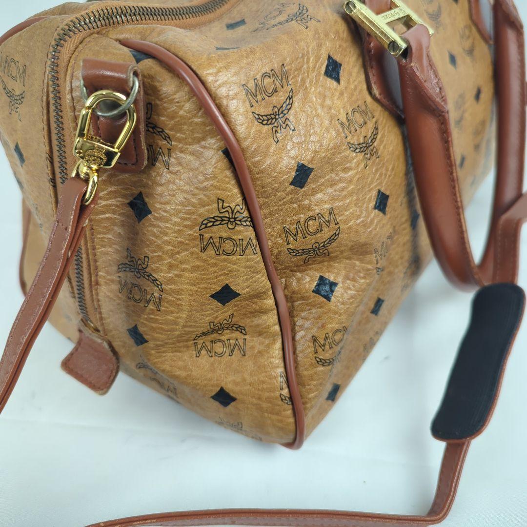 MCM エムシーエム ヴィセトス ミニ ボストンバッグ ショルダーバッグ