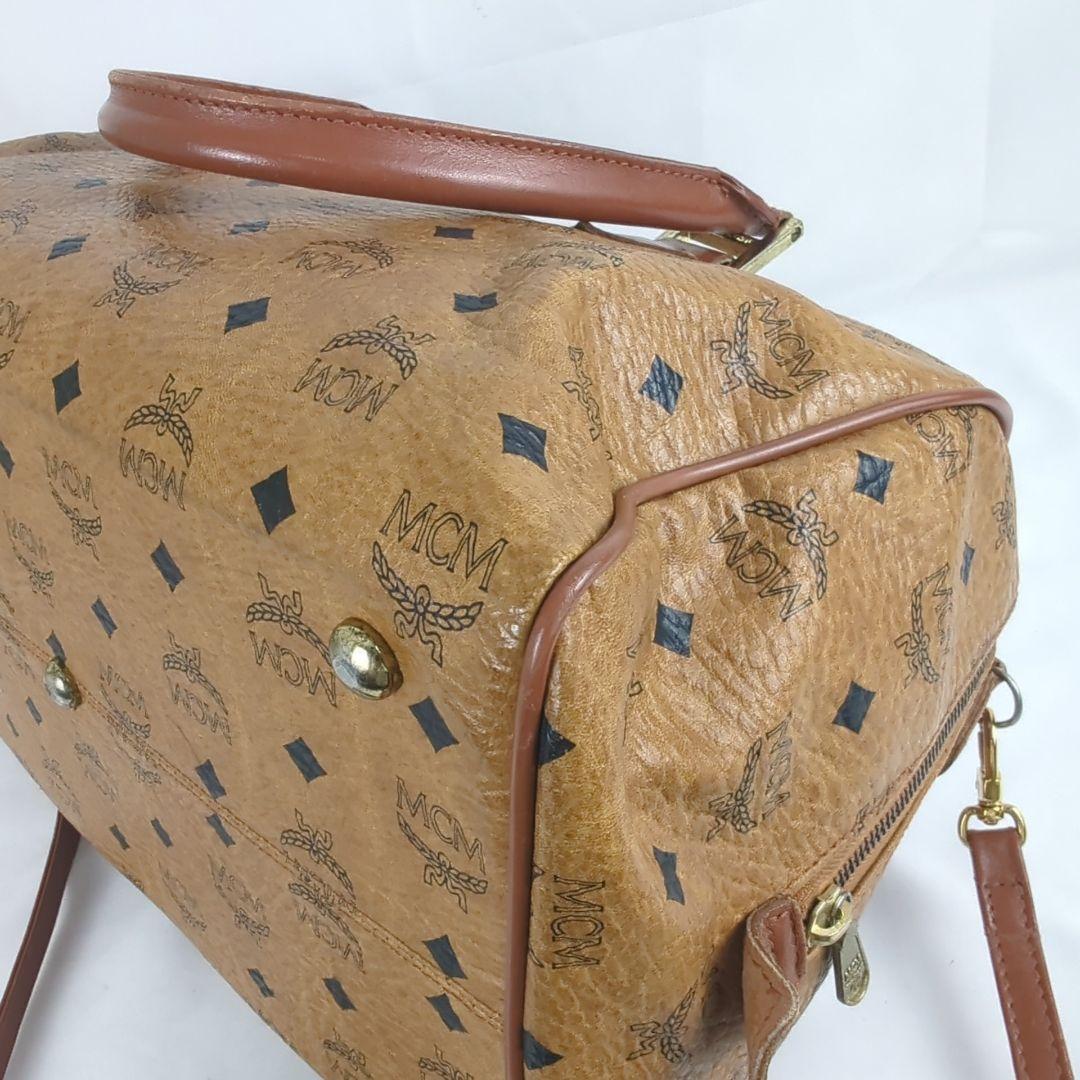 MCM エムシーエム ヴィセトス ミニ ボストンバッグ ショルダーバッグ