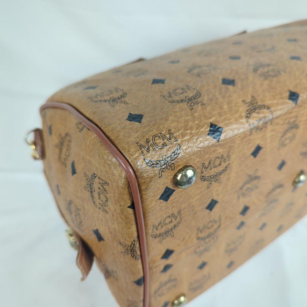 MCM エムシーエム ヴィセトス ミニ ボストンバッグ ショルダーバッグ