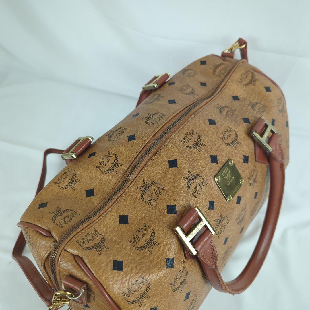 MCM エムシーエム ヴィセトス ミニ ボストンバッグ ショルダーバッグ