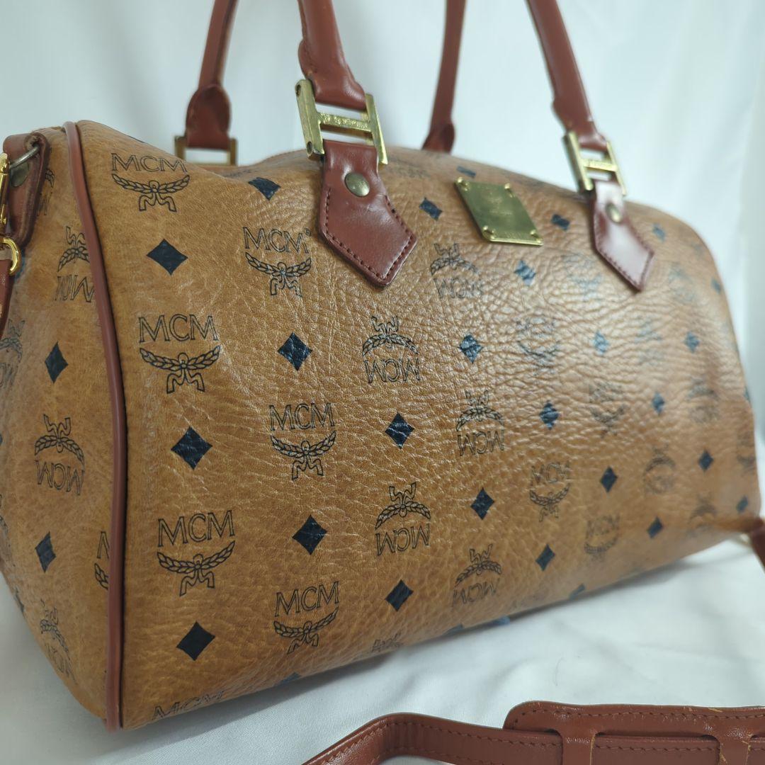 MCM エムシーエム ヴィセトス ミニ ボストンバッグ ショルダーバッグ
