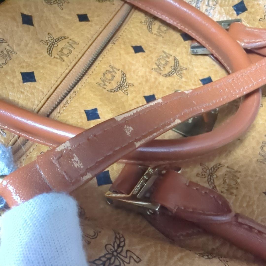 MCM エムシーエム ヴィセトス ミニ ボストンバッグ ショルダーバッグ