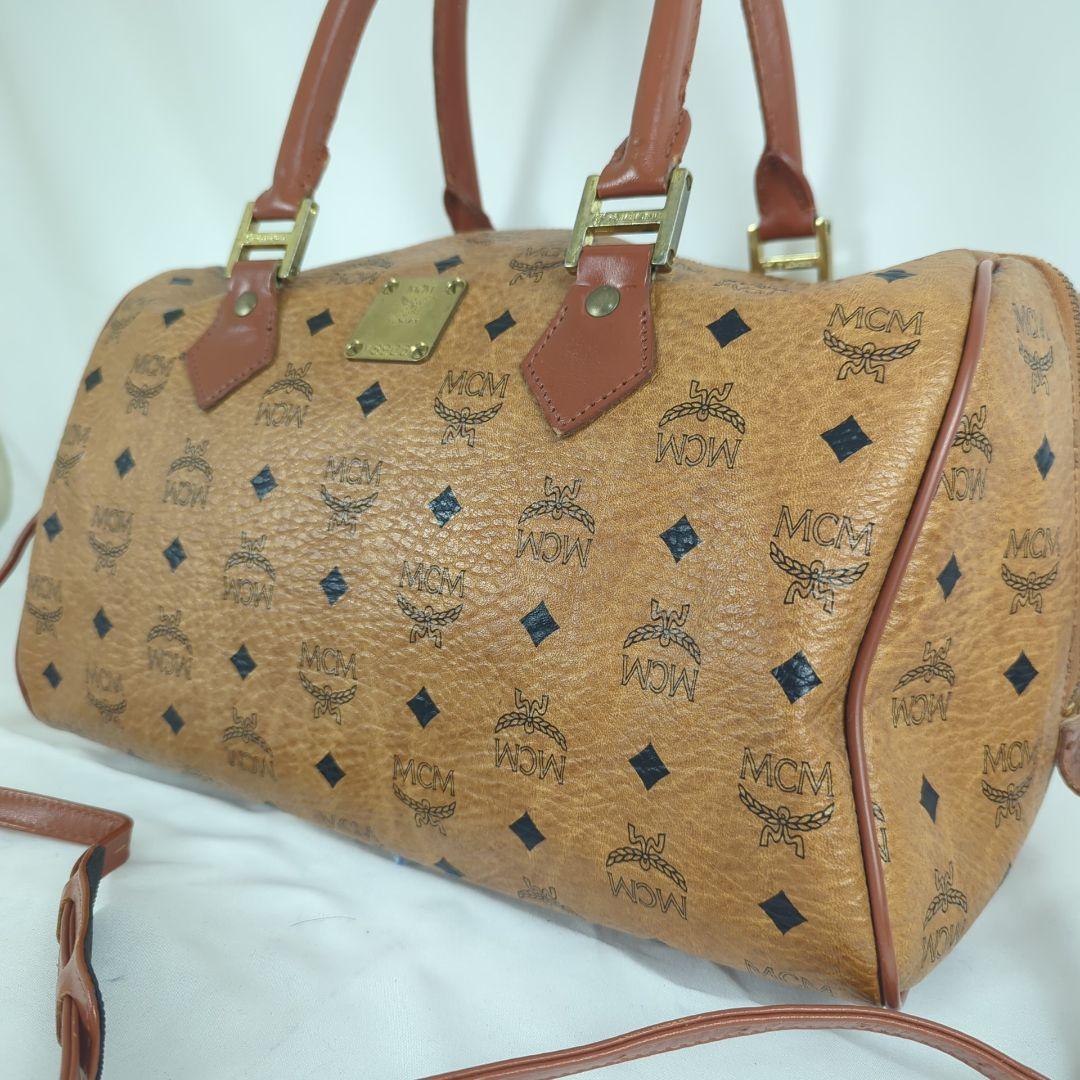 MCM エムシーエム ヴィセトス ミニ ボストンバッグ ショルダーバッグ
