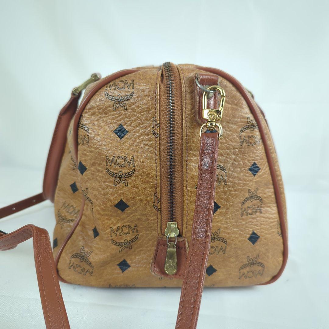 MCM エムシーエム ヴィセトス ミニ ボストンバッグ ショルダーバッグ