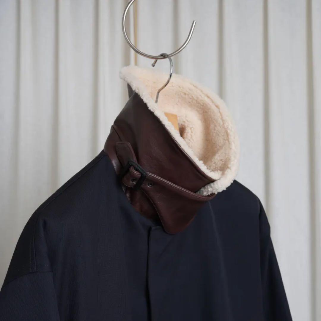 ケ*ン様 ssstein Mouton Collar Padded Jacket