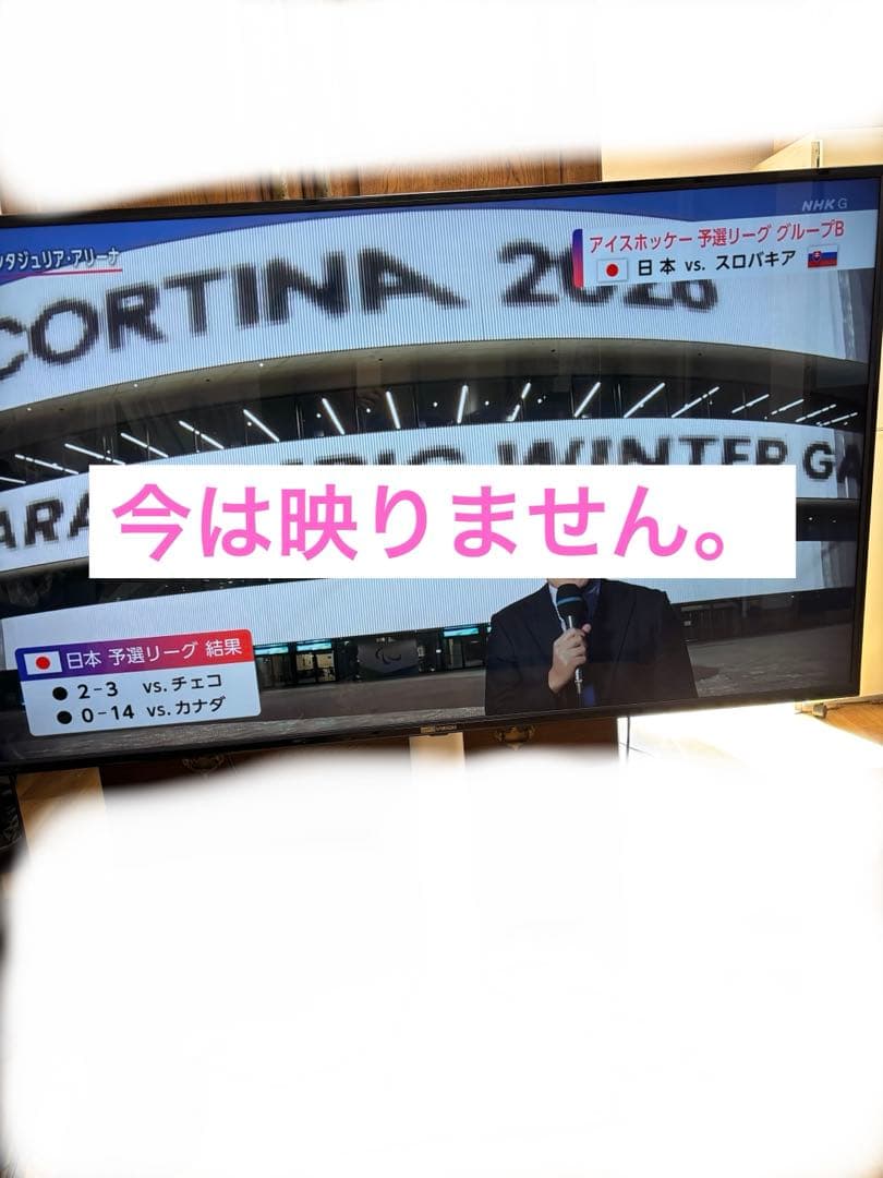 OPTVISION65v型HDR対応4K液晶テレビ スタンド付き