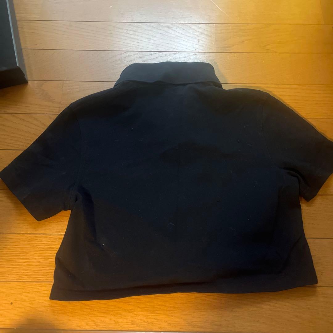 SAINT LAURENT ブラックポロシャツ