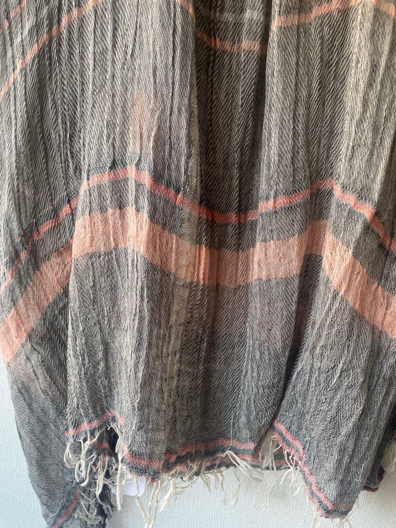 tamaki niime roots shawl big コットン