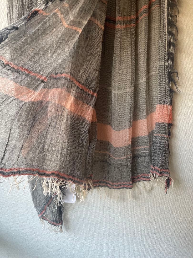 tamaki niime roots shawl big コットン