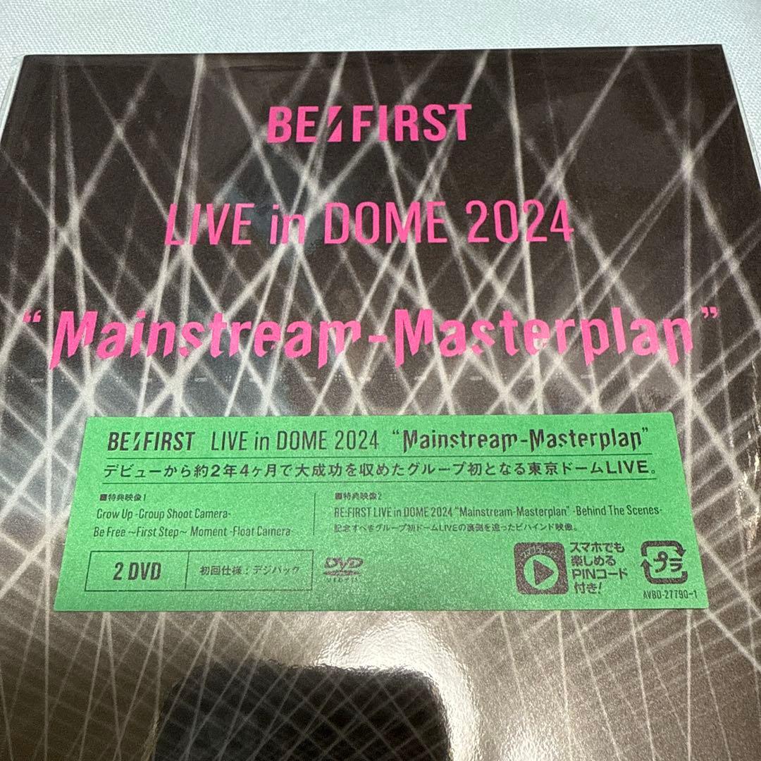 BE:FIRST LIVE in DOME 2024《新品 未開封》　DVD