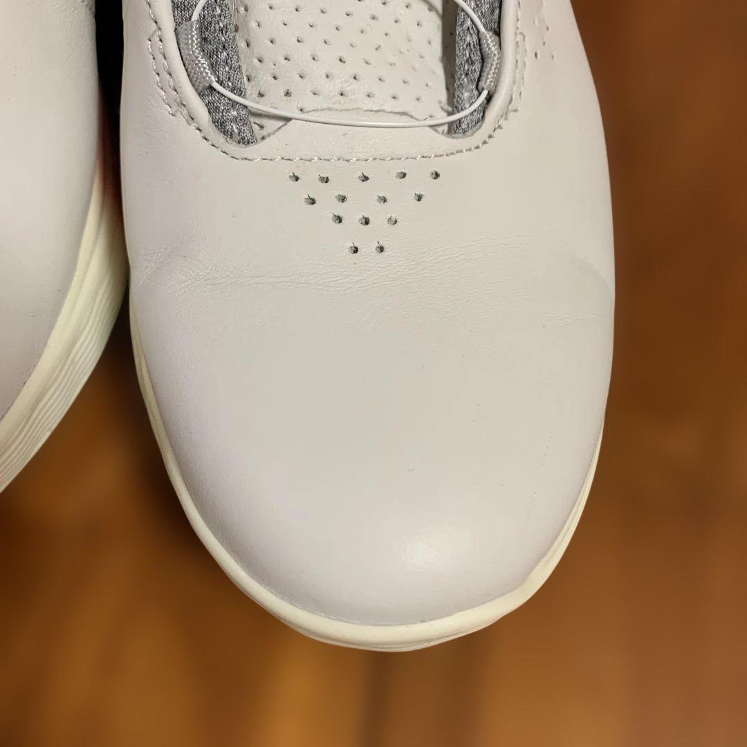 ECCO BOA ゴルフシューズ ホワイト　ほぼ新品