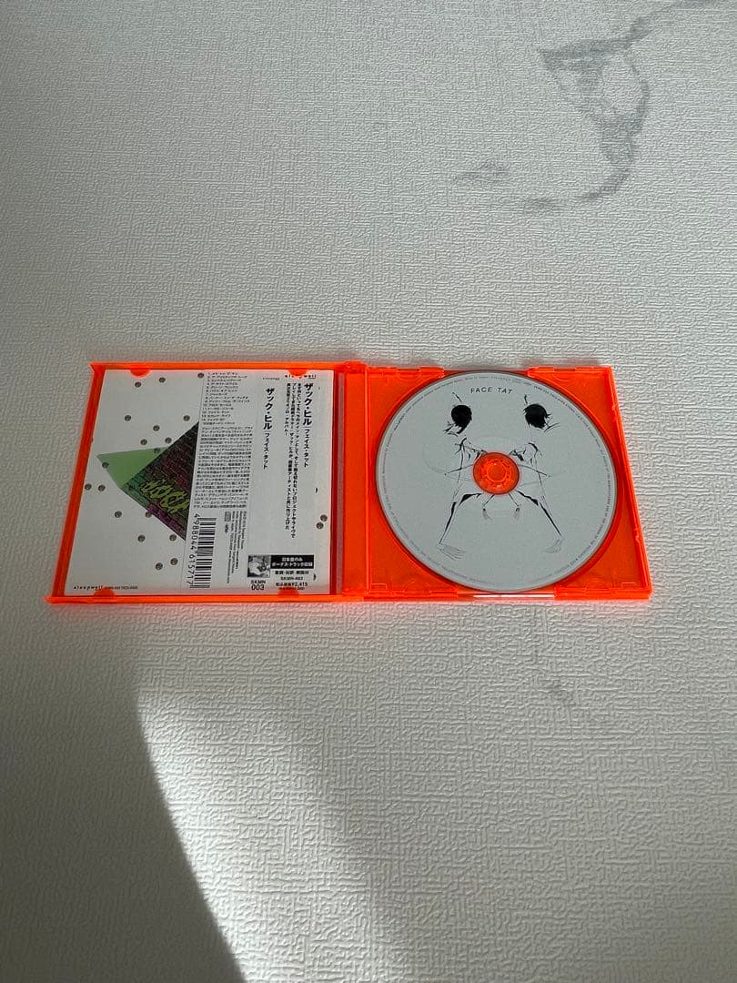 廃盤レアCD zach hill face tat ザックヒル