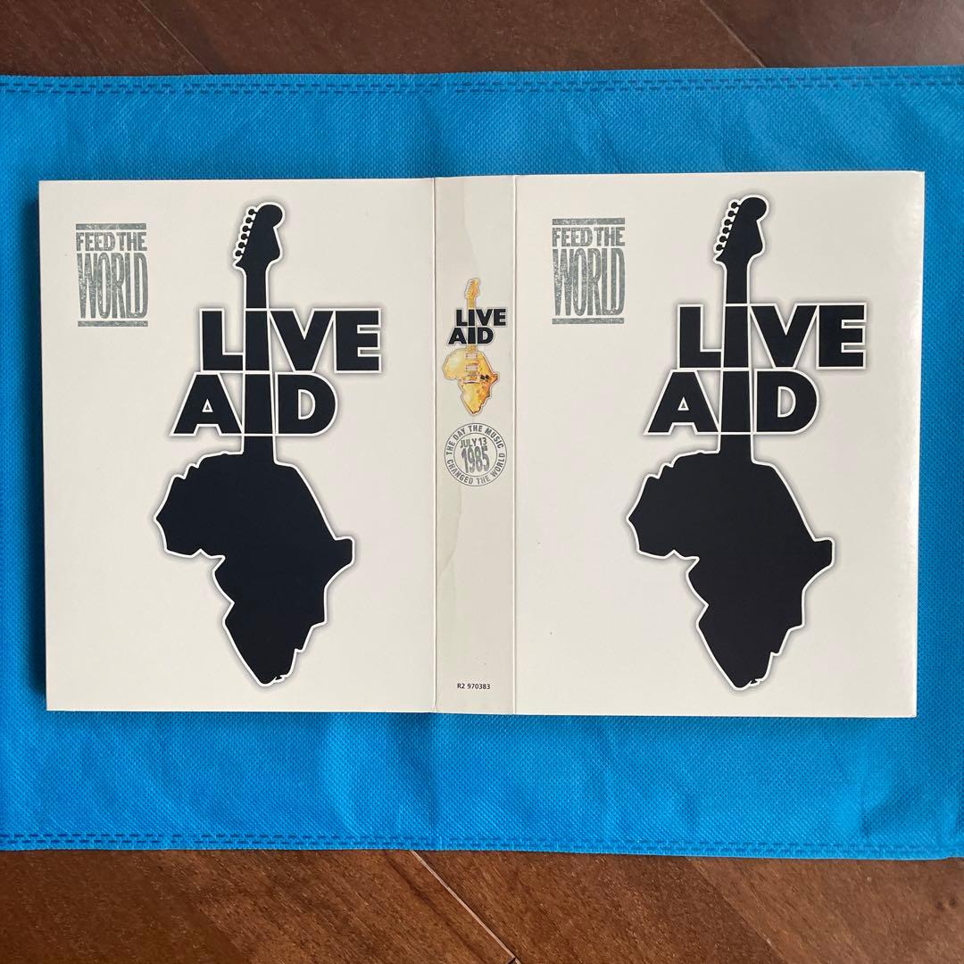 ライブエイド　DVD 4枚組　輸入盤