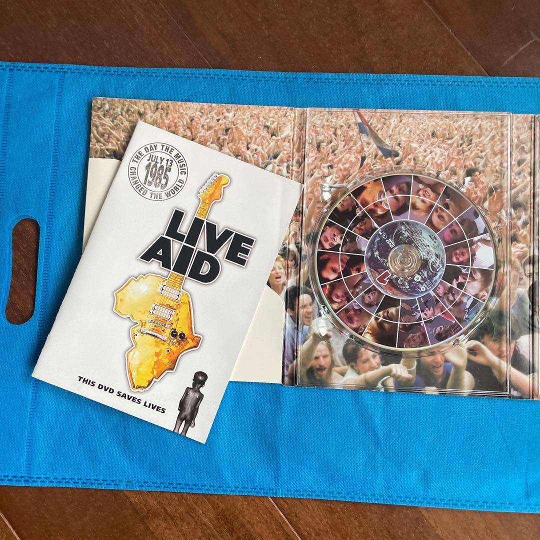 ライブエイド　DVD 4枚組　輸入盤