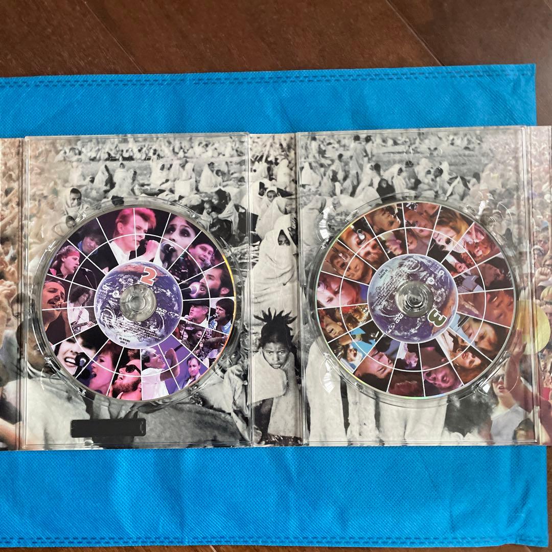ライブエイド　DVD 4枚組　輸入盤