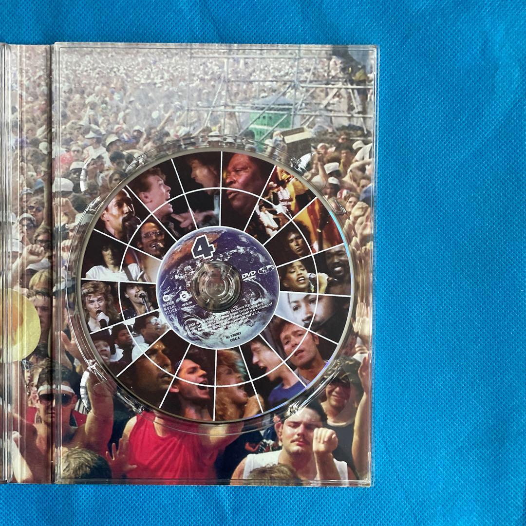 ライブエイド　DVD 4枚組　輸入盤