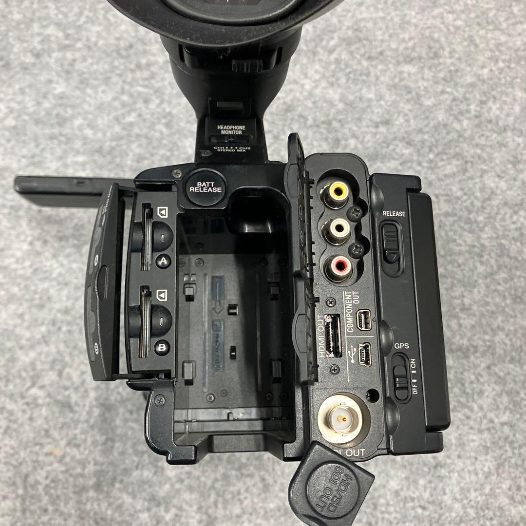 SONY HXR-NX5J ビデオカメラ マイク、フラッシュメモリ、バッテリー