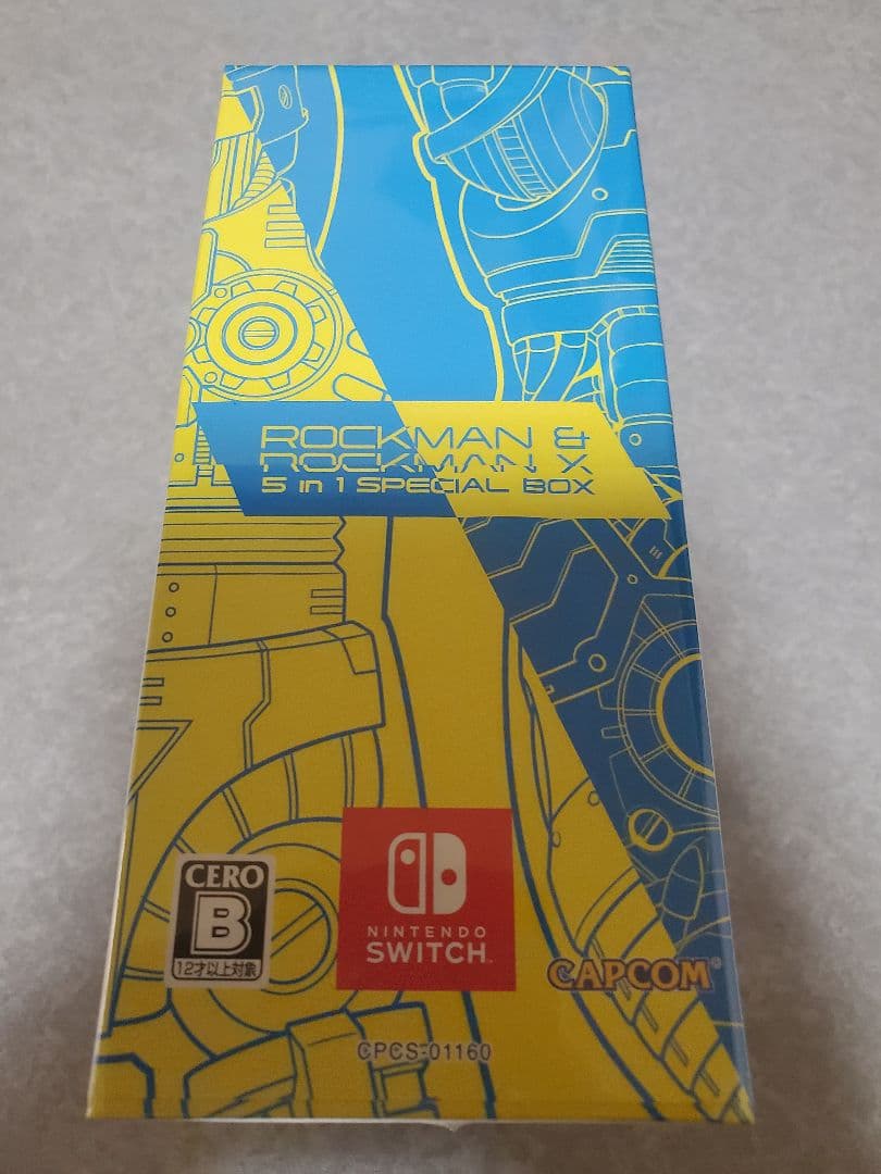 新品未開封ロックマンX 5in1 スペシャルBOXSwitch版