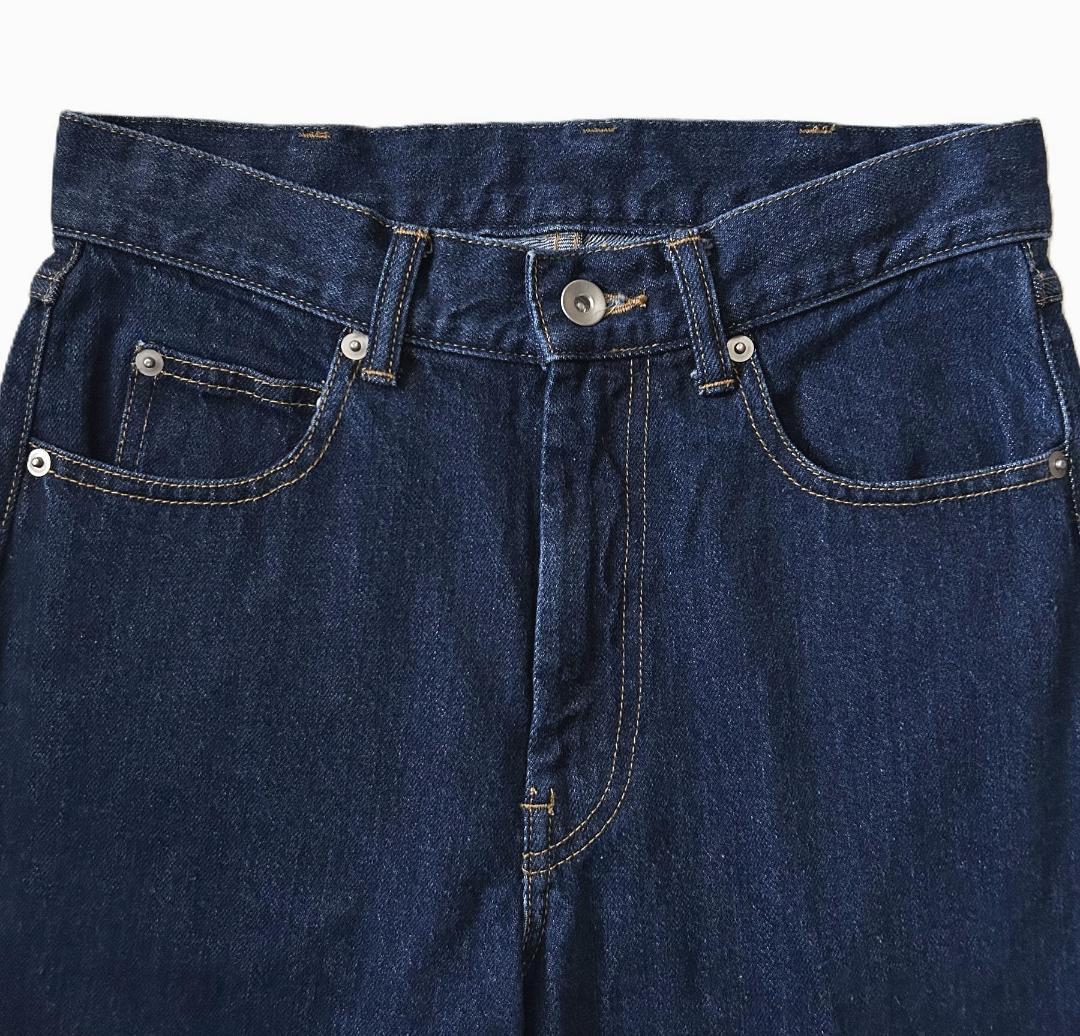 極美品　 Cygne 完売 デニムパンツ Chantal　0　インディゴブルー