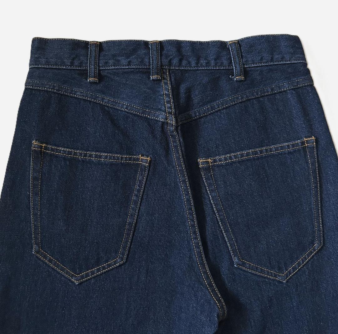 極美品　 Cygne 完売 デニムパンツ Chantal　0　インディゴブルー