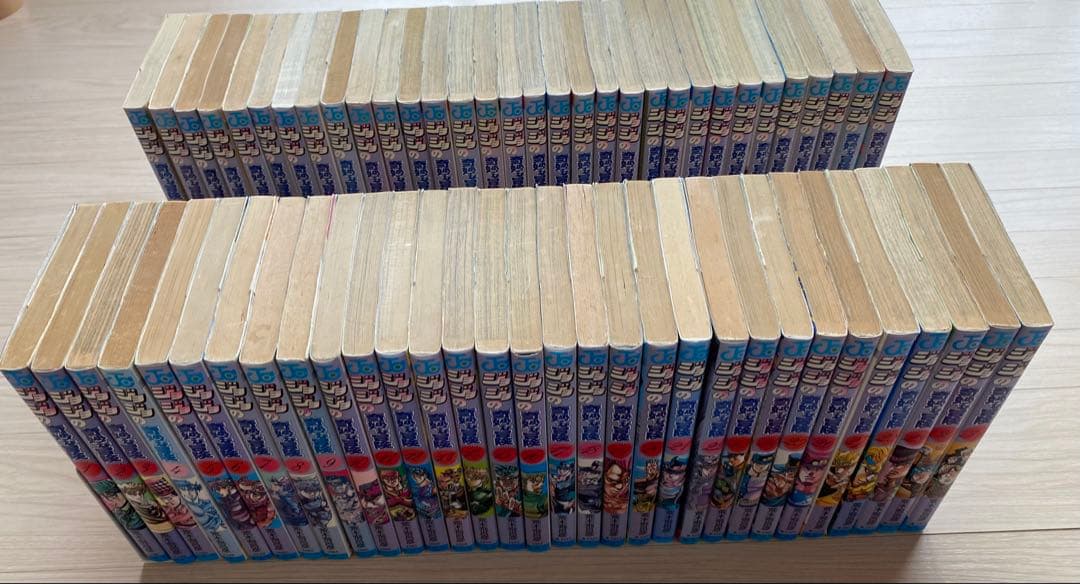 ジョジョの奇妙な冒険全巻(1〜63巻)