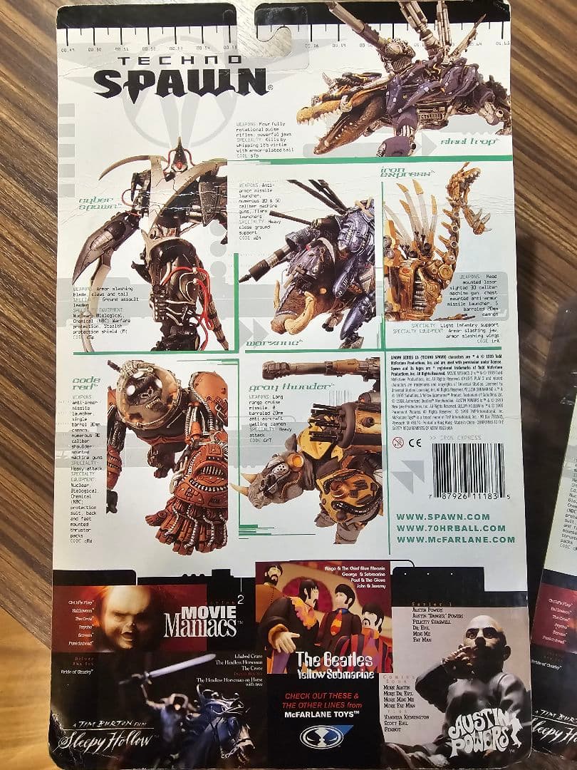 スポーン　TECHNO SPAWN　SERIES15　2品セット