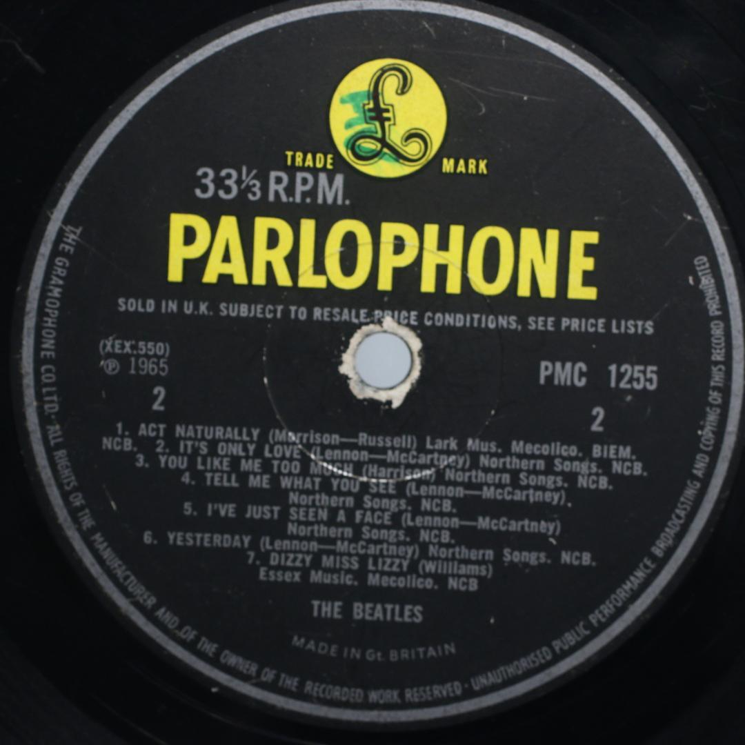 英LP The Beatles Help! UKオリジナル 1stプレスMono