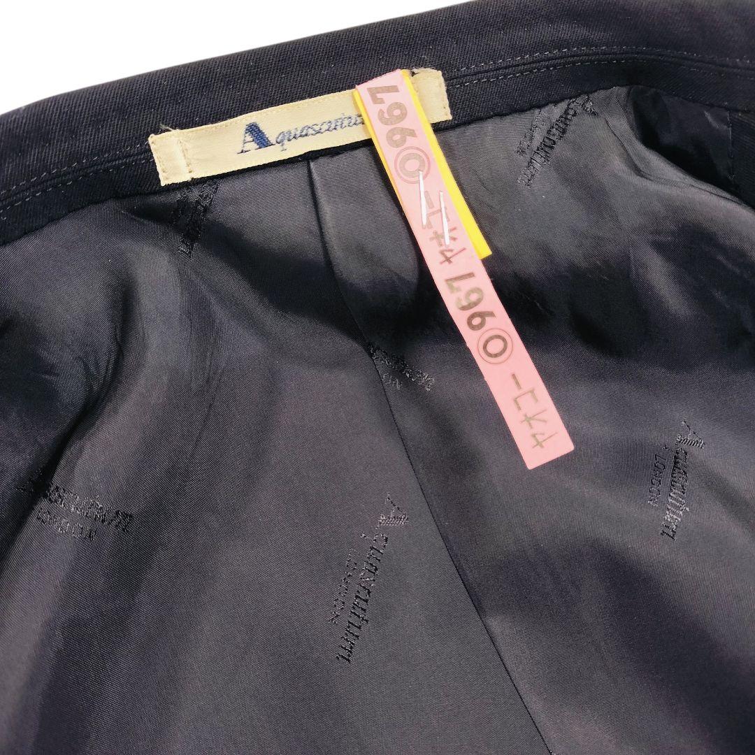 Aquascutum 金ボタン紺ブレ ダブル13 日本製