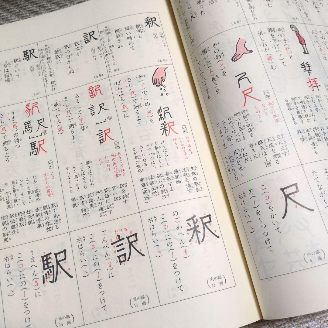 角川 漢字学習字典 昭和58年発行