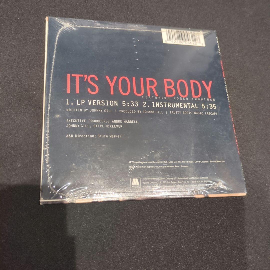 Johnny Gill 「It’s Your Body」CDS