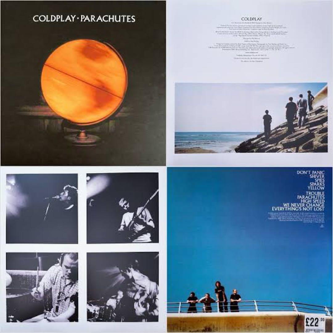 COLDPLAY PARACHUTES レコード（新品未開封）