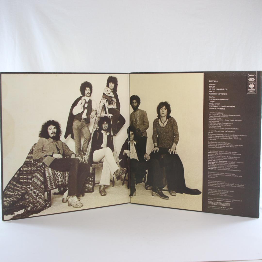 英LP Santana Santana UK盤 英国盤 Stereo サンタナ