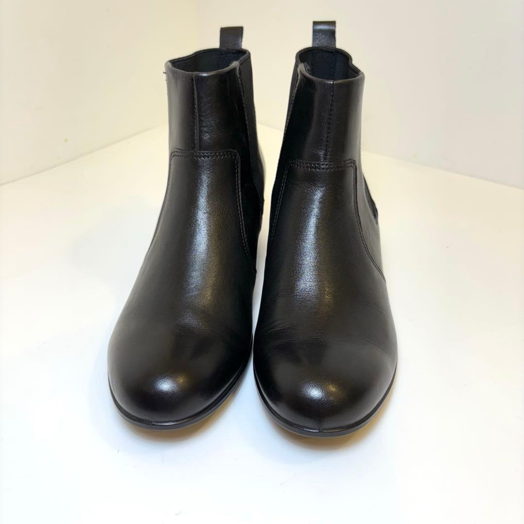 最終価格‼️ecco サイドゴアブーツ チェルシーブーツ 23.5cm 黒