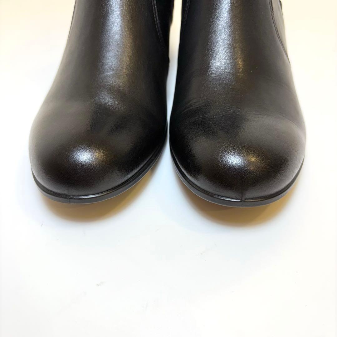 最終価格‼️ecco サイドゴアブーツ チェルシーブーツ 23.5cm 黒