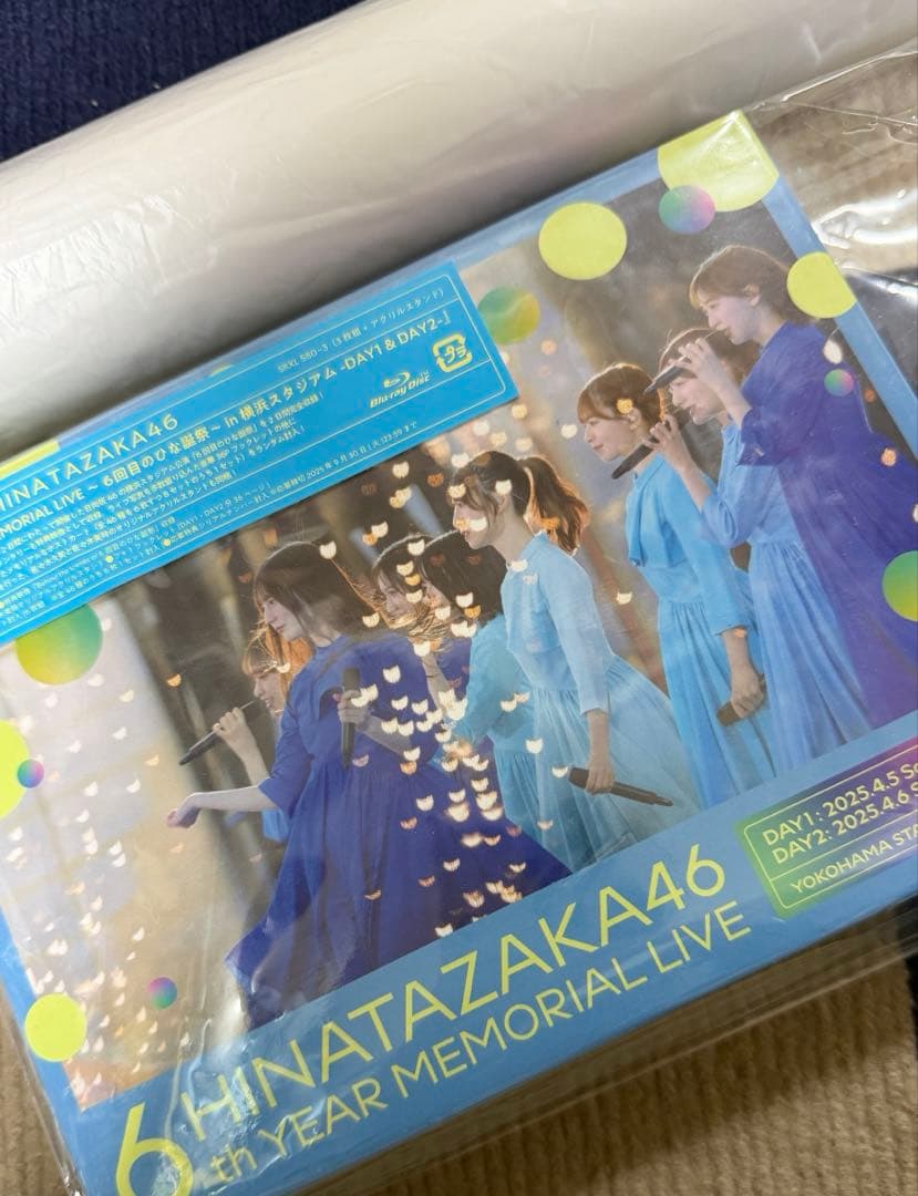 日向坂46　6回目のひな誕祭　完全生産限定盤Blu-ray サイン入りポスター