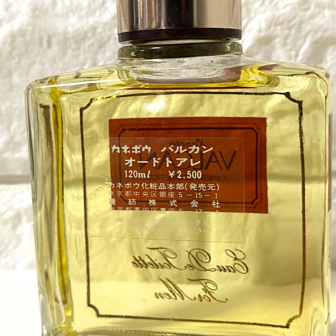 新品未使用 カネボウ バルカン オードトワレ 120ml