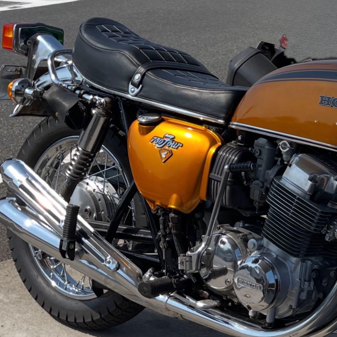 HONDA cb750four K0タイプ 段付きシート