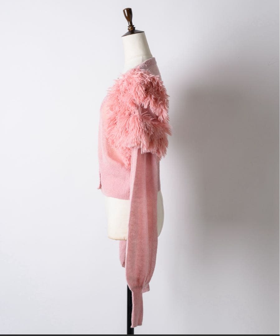 美品　J1Uby LA BELLE ETUDE カーディガン　ピンク