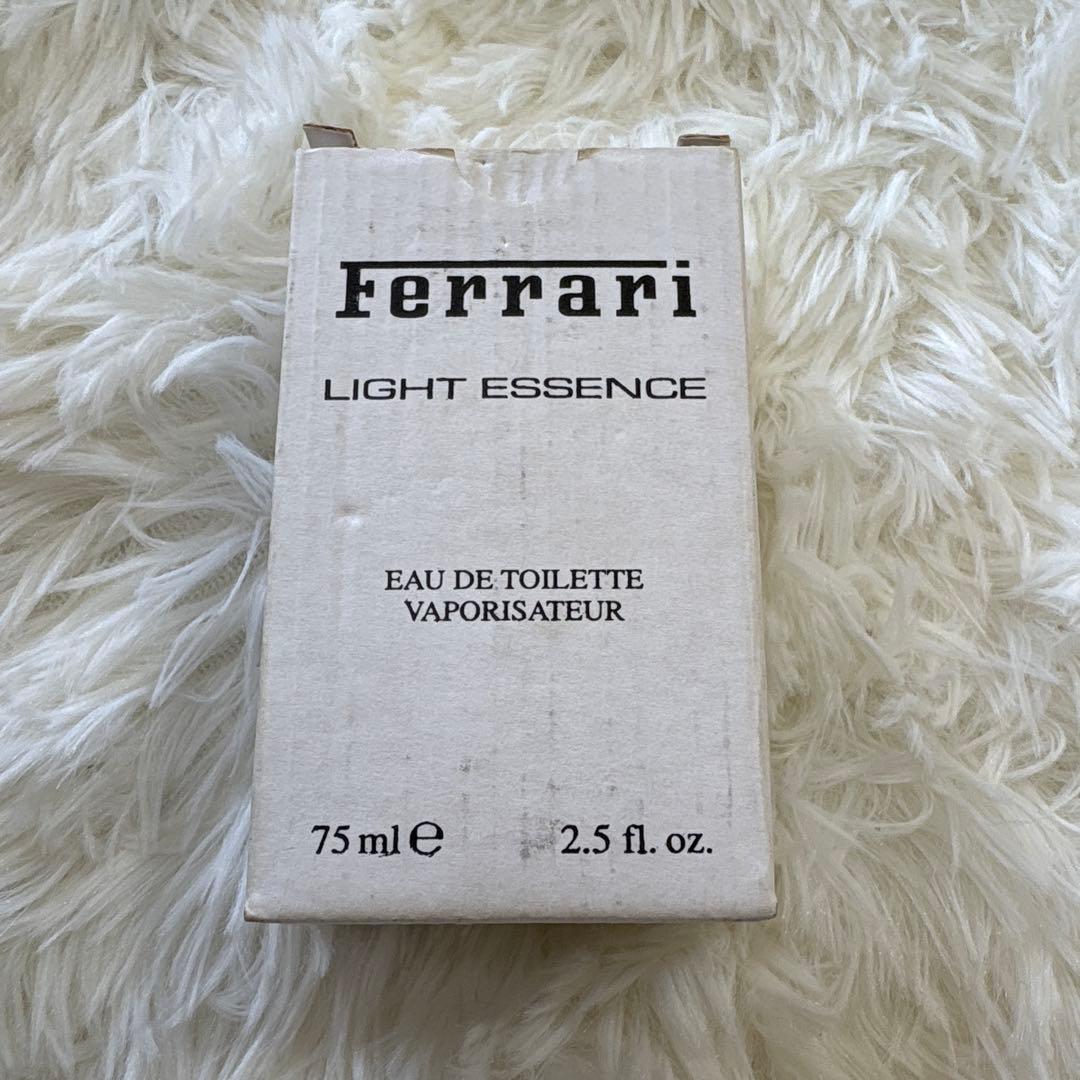 新品未使用・廃盤　フェラーリ ライトエッセンス 75ml 香水 希少品　テスター