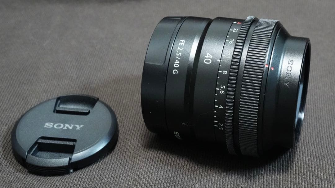 SONY FE 40mm F2.5 G レンズ