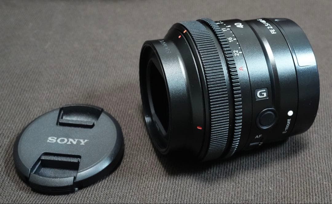 SONY FE 40mm F2.5 G レンズ
